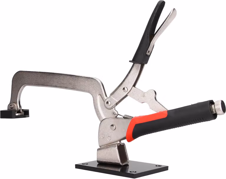 Morsetto da banco, morsetto da banco, morsetto mobile per la lavorazione del legno, morsetto di fissaggio della carpenteria, morsetto a levetta per utensili a mano, accessori per trapani