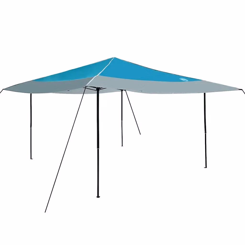 Tenda Gazebo da Festa DESIGN IN Blu e Bianca in Poliestere L/P/H: 395 x 395 x 251 cm – 2