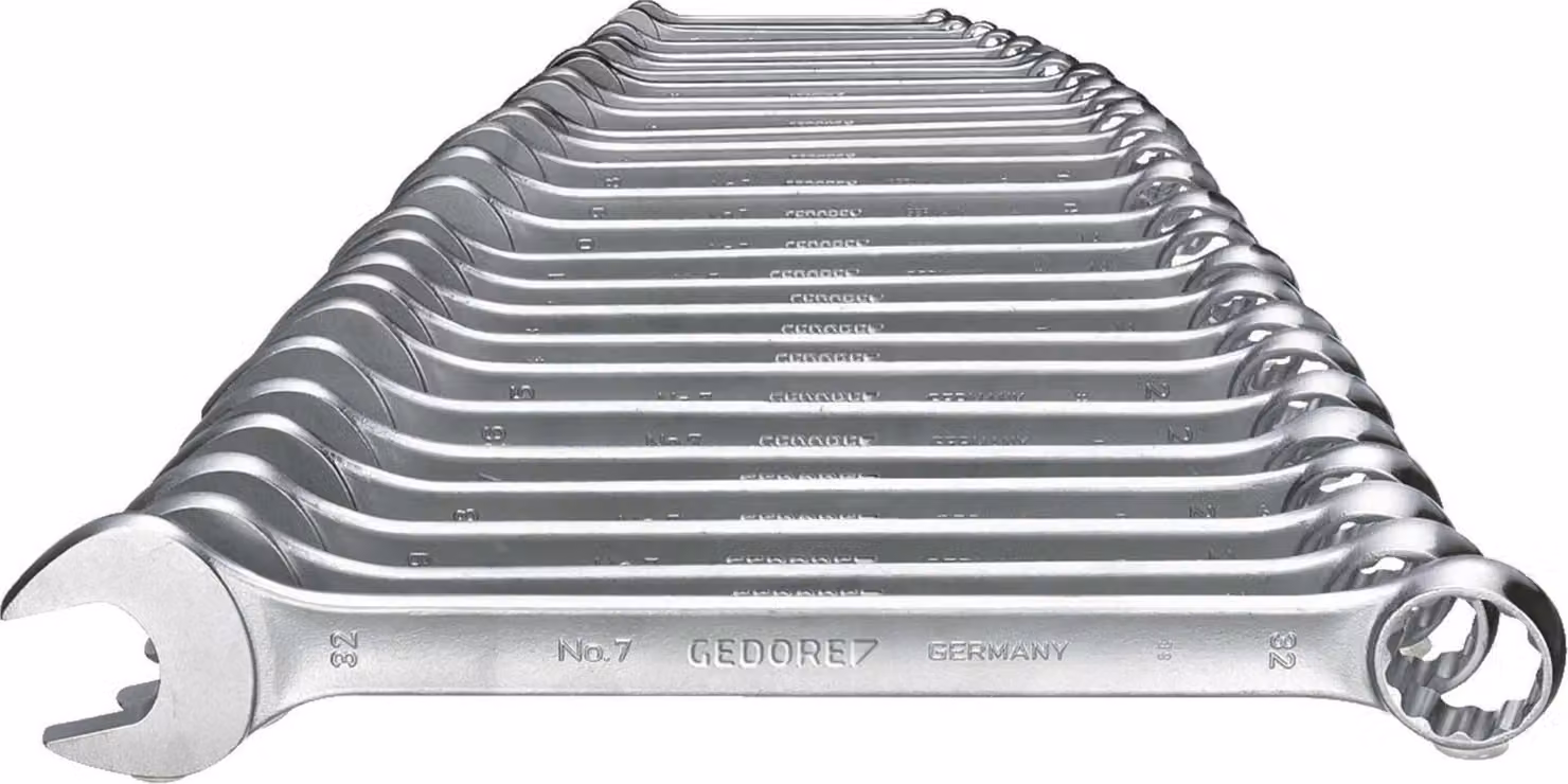 GEDORE Set di chiavi combinate, metriche, 26 pezzi profilo UD 6-32 mm