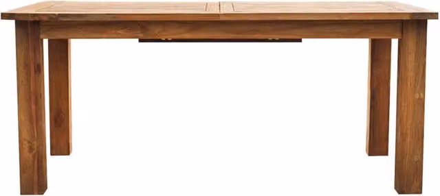 Tavolo da giardino allungabile Sumatra in legno di teak marrone L/P/H: 180/250 x 100 x 77 cm