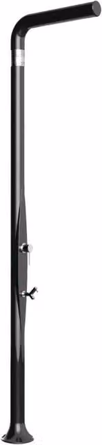 Doccia Tradizionale in Polietilene Funny Yang Top Line con Lavapiedi Arkema Design Colore Perla Nera CV-T225-TL/7300
