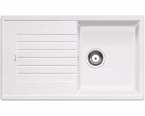 Lavello in granito Blanco Zia 5 S Bianco