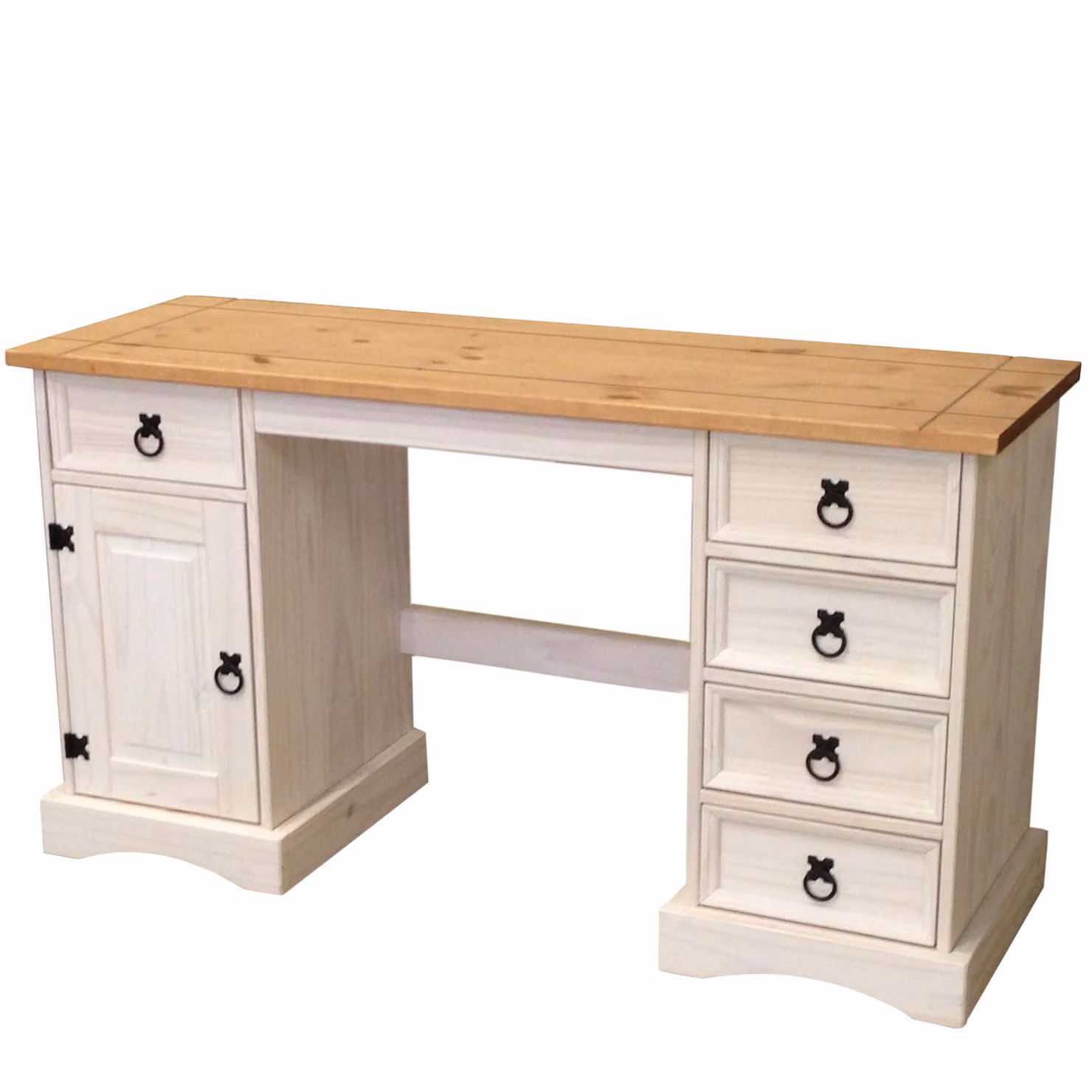 Scrivania  bianco cera 16334B