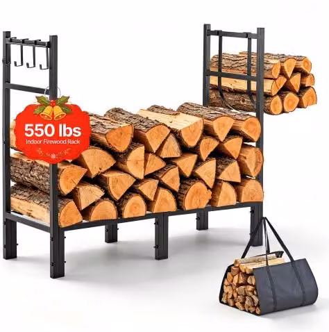 Portabegna VEVOR in metallo nero per interni e esterni con borsa organizzativa, capacità di carico 250 kg, L: 83 cm, H: 79,5 cm, P: 33 cm