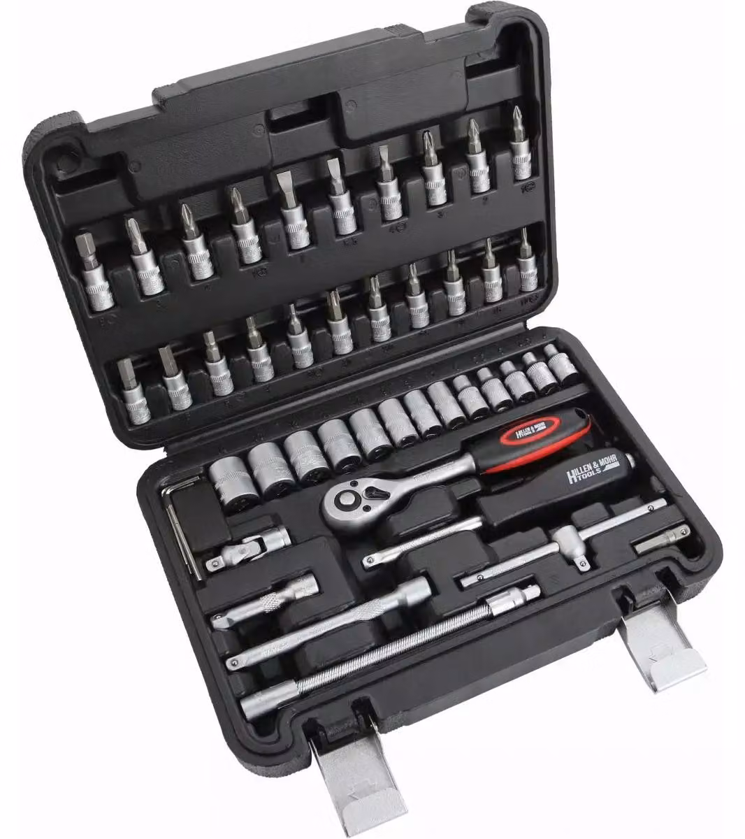 set di chiavi a bussola da 1/4" 46 pz.