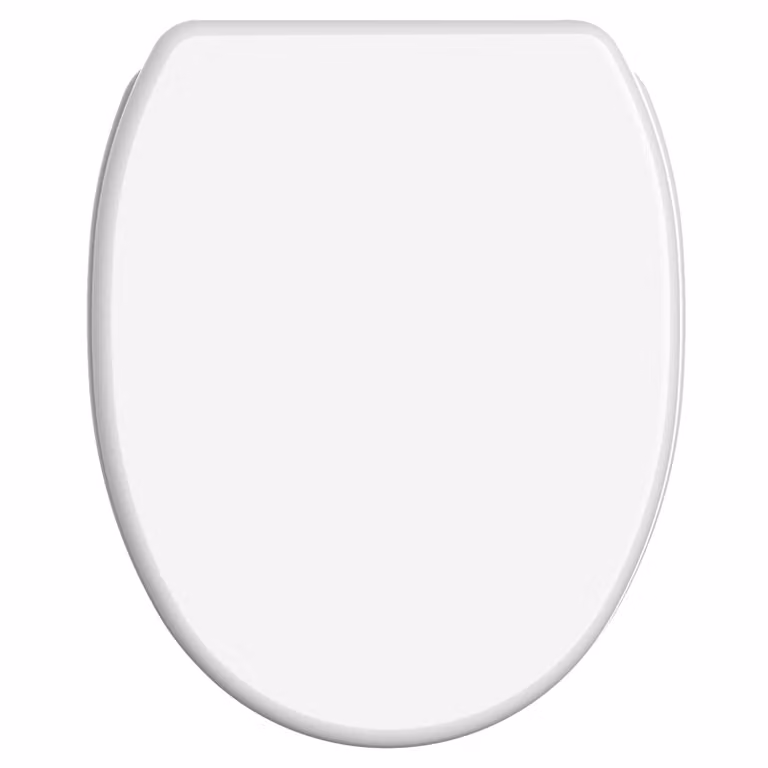 Sedile WC SANILO® con chiusura ammortizzata e chiusura rapida, bianco; coperchio WC direttamente dal produttore, coperchio per WC, sedile WC, coperchio per WC, sedile per WC