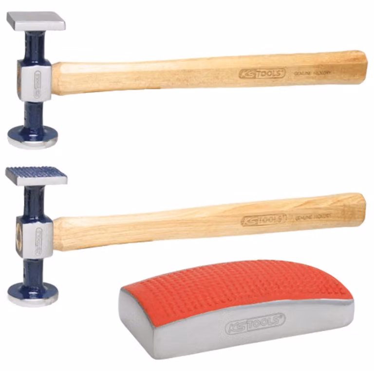 KS TOOLS Kit rimozione ammaccature corpo, 3 pezzi - 140.2125