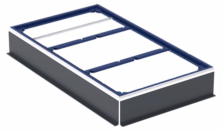 Geberit Duofix cadre d'installation pour surface de douche, pour dix pieds, 160x90cm, 551.517.00.1, 551.517.00.1