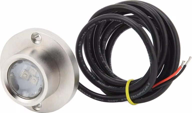 Marine Underwater LED Light DC 12V 24V in acciaio inox universale per barca Yacht Shore Lighting Bianco