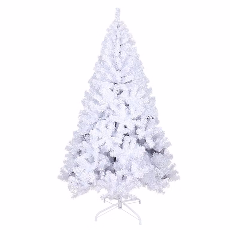 Jopassy Albero di Natale Albero di Natale selezione floccatura bianco 150cm