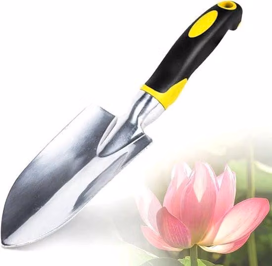 Carrello da giardino in alluminio con manico antiscivolo – Utile strumento per il giardinaggio, adatto per prati e fiori