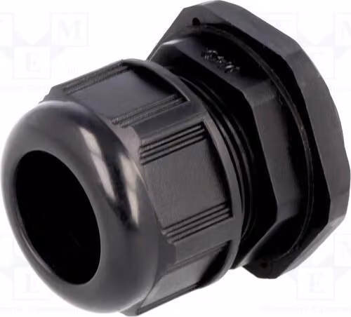 1 x Raccordo per cavo M40, materiale: UL94V-2, codice: 93600-0371, 7000.7826.6, grado di protezione IP68, colore: nero, sezione: 1,5