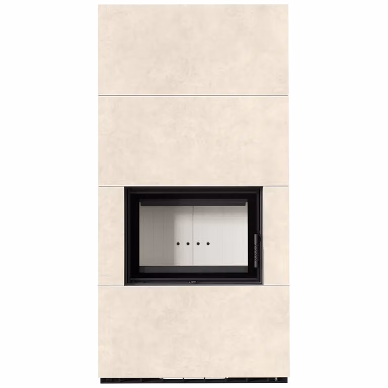 KRATKI FLOKI BOX 8 kW Ø 160 sinterizzato al quarzo Kit camino FOKOS TALCO