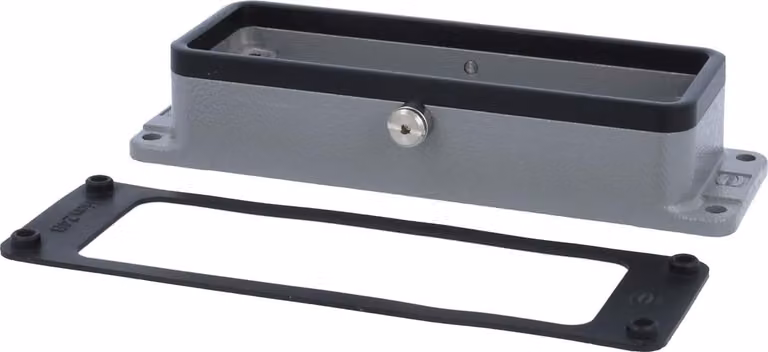 HARTING Han 24B Custodia aggiuntiva per 1 staffa centrale Grado di protezione IP65 - 1 pezzo