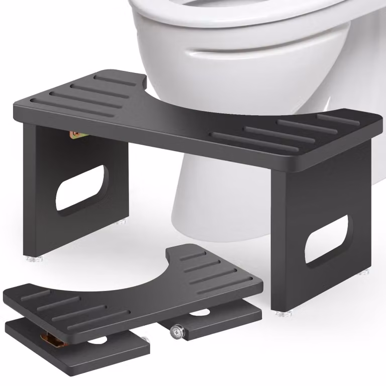Panca pieghevole in legno per adulti, da utilizzare come sgabello
