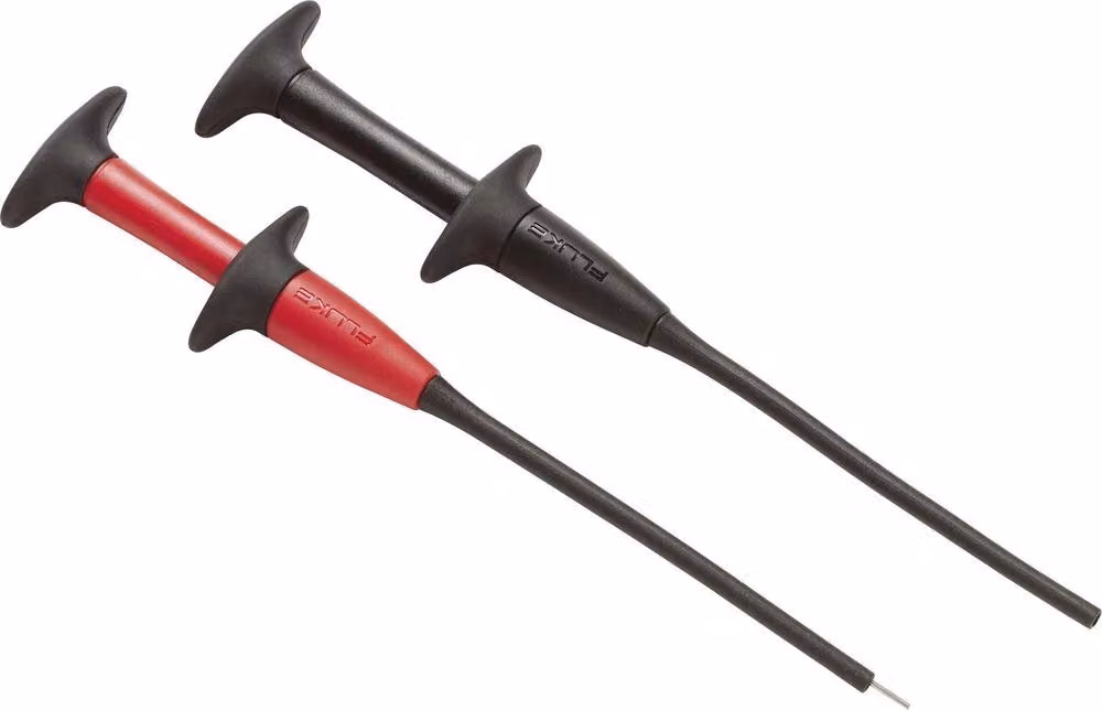 Set di sonde di sicurezza Fluke a innesto 4 mm CAT III 1000 V, CAT IV 600 V nero, rosso AC288 (4617784)