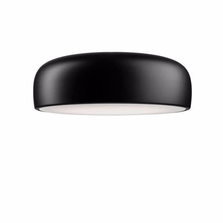 Flos - Smithfield Ceiling Pro - Lampada da parete o soffitto - Nero Opaco