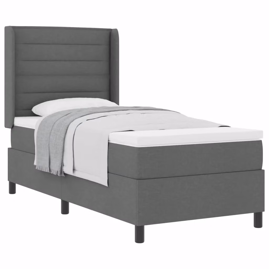 Letto ibrido con materasso vidaXL Grigio, L 80 x P 200 cm – 2