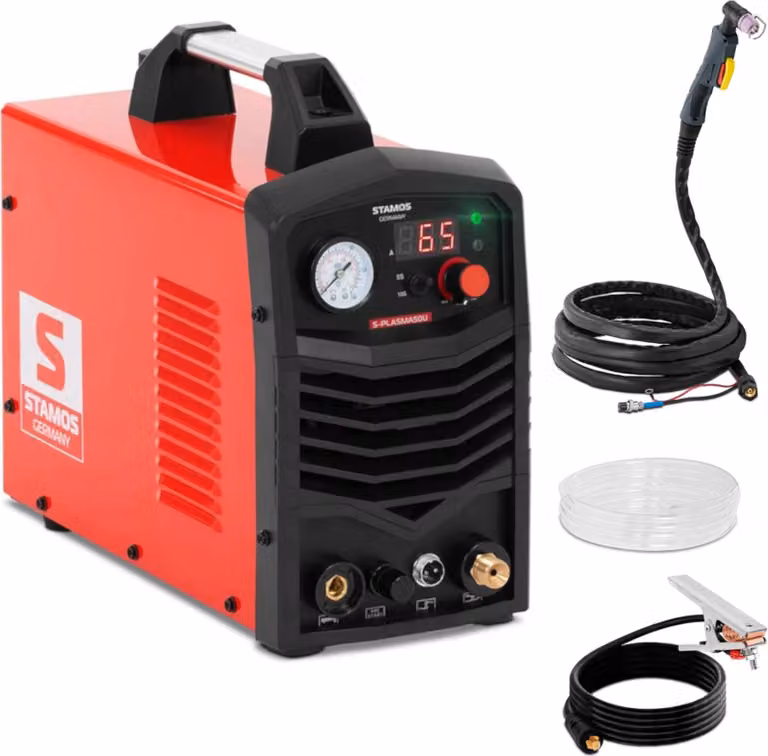 Tagliasaldatura al plasma IGBT, funzionamento al 100%, accensione ad alta frequenza, 230V, 50A