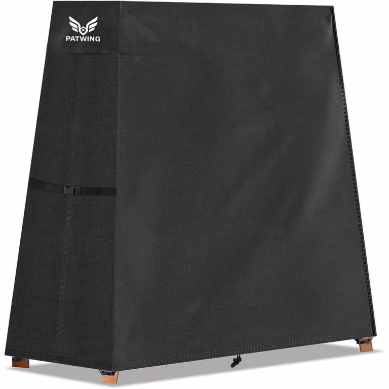 Copertura per amaca da giardino in stile hollywoodiano, realizzata in tessuto Oxford 600D, con protezione impermeabile. Dimensioni: 212x147/25x167 cm. Colore: nero