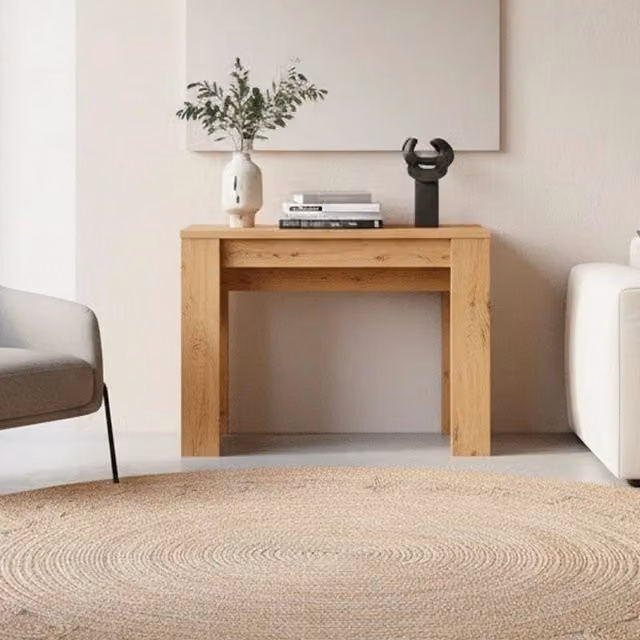 Consolle allungabile Baku 252 cm colore rovere