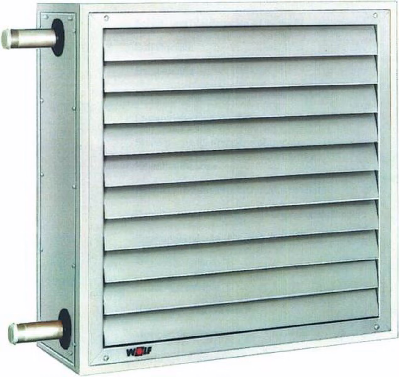 Wolf Luftheizer LH 40 Typ 3 - 230V Wärmetauscher Kupfer-Aluminium