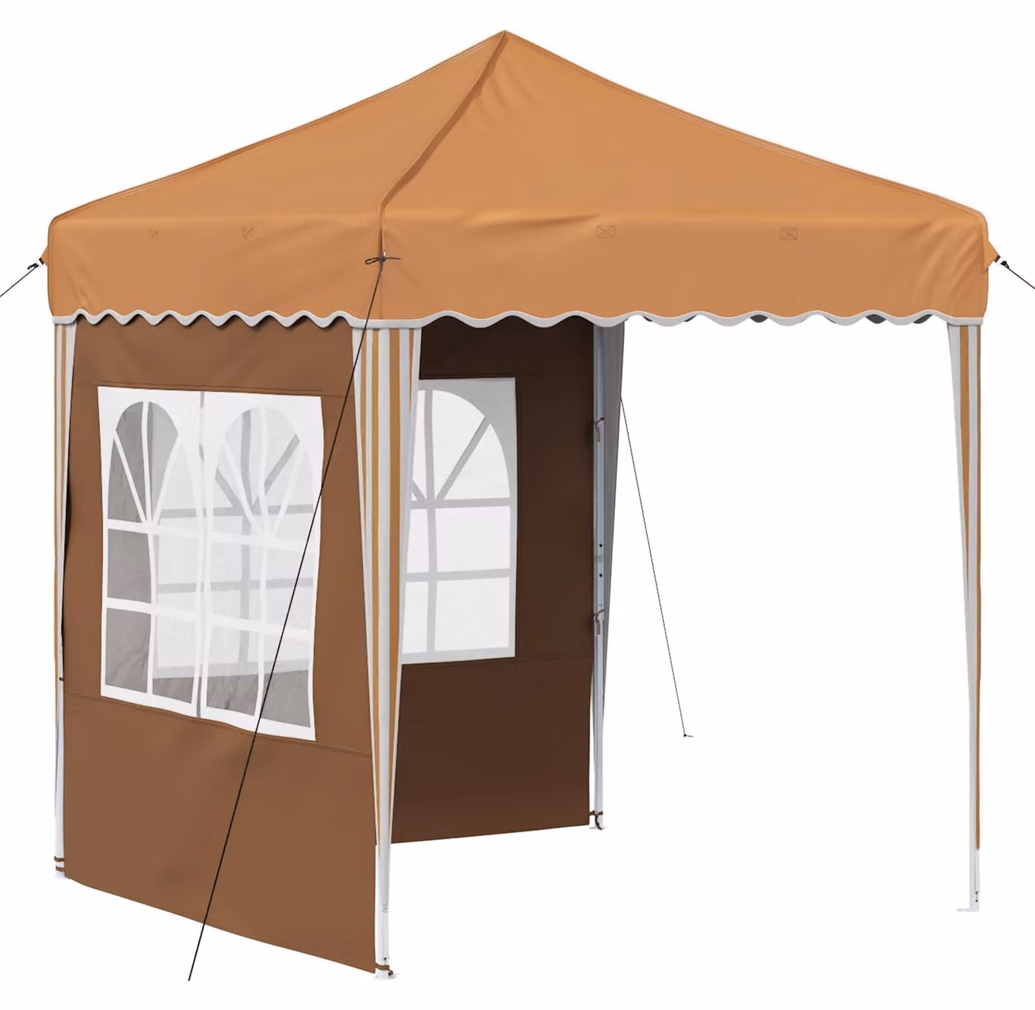Tenda per feste a pop-up 195 x 195 x 245 cm Beige