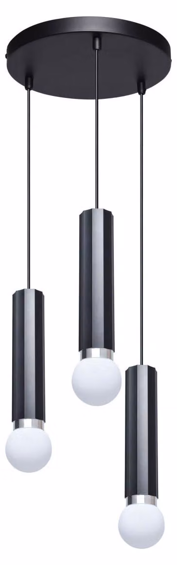 MACERA PND-33849-3R-BK Lampada a sospensione Italux