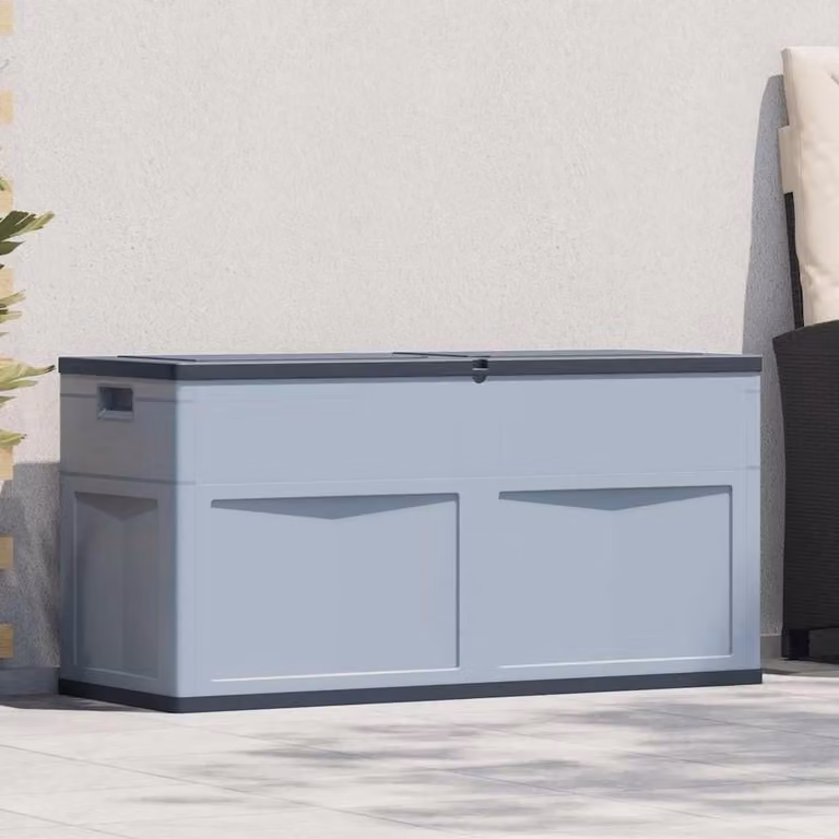 Contenitore per esterni da 320 litri, colore grigio/nero