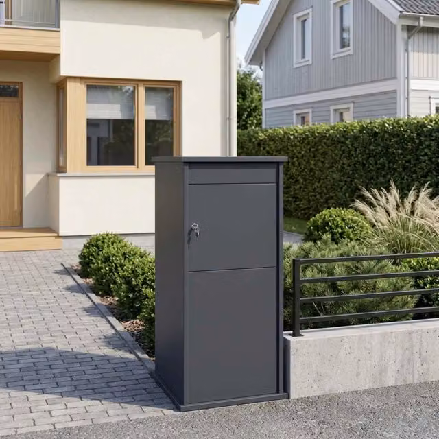cassetta postalepastkastei Antracite 50 x 52 x 100 cm Acciaio 8012581