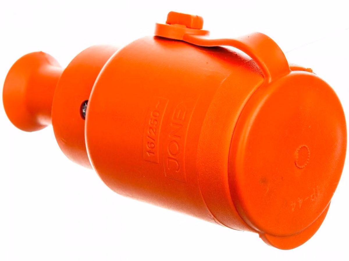 Jonex GN-H1, presa portatile da 16A, 250V, grado di protezione IP44, colore arancione