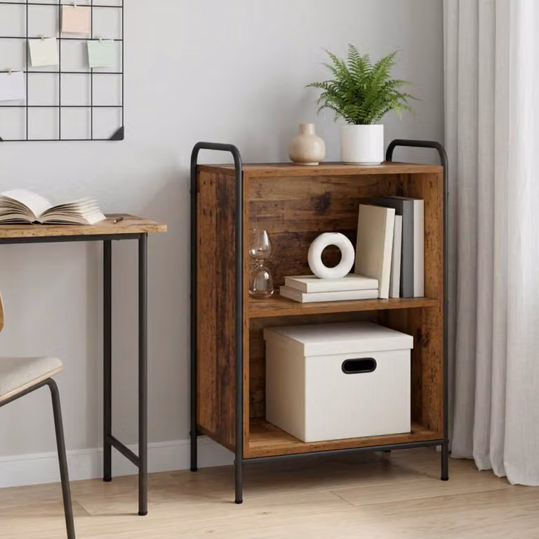 vidaXL Armadio per Libri 55,5 x 33 x 174 cm Legno ingegnerizzato