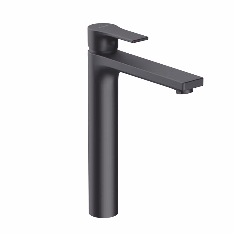 KLUDI ZENTA SL Mitigeur monocommandé pour vasque, hauteur de bec 240mm, 5 l/min, sans garniture d'écoulement, 482563965, 482563965