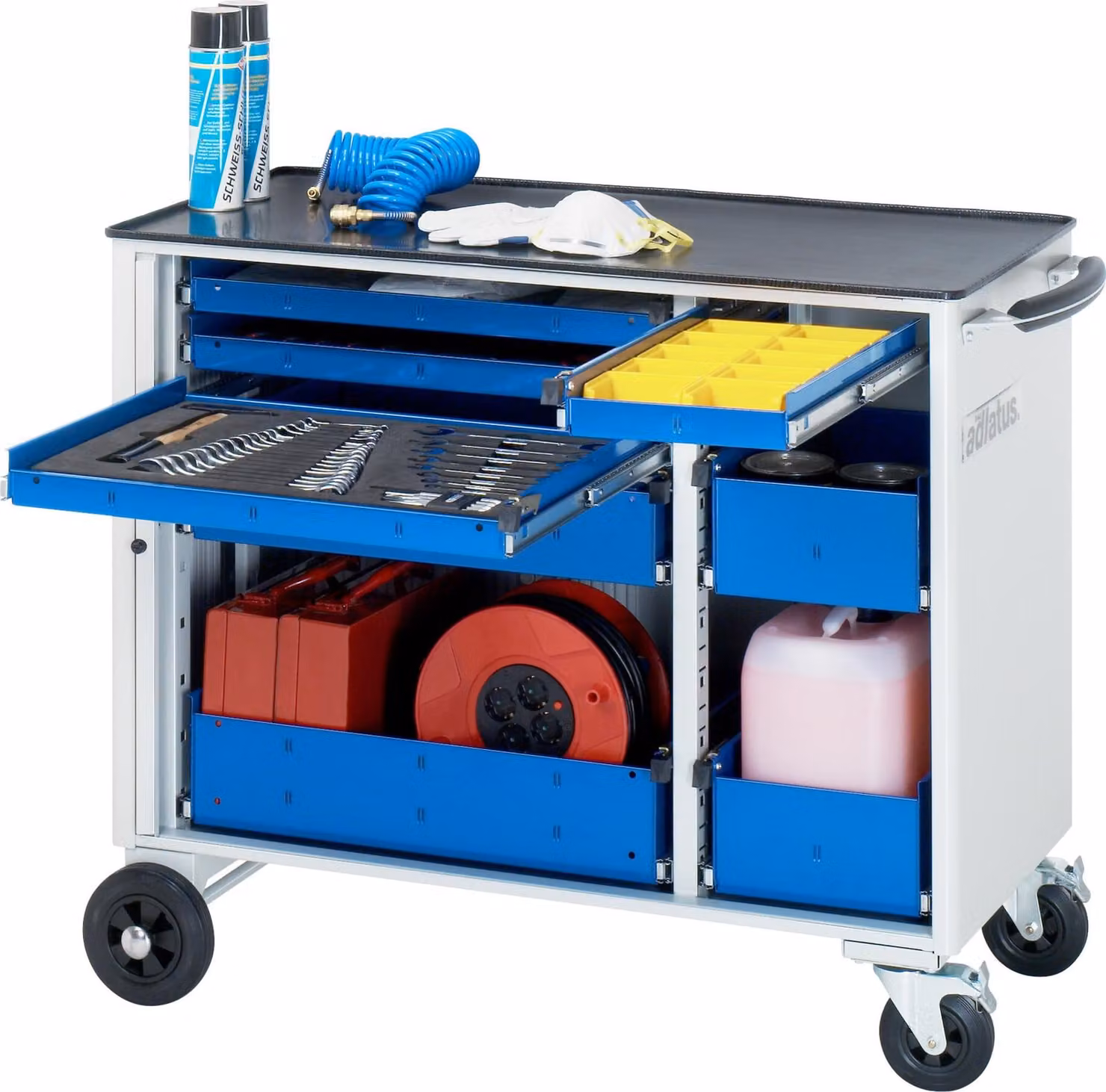 Carrello portautensili B1000 8SL grigio/blu
