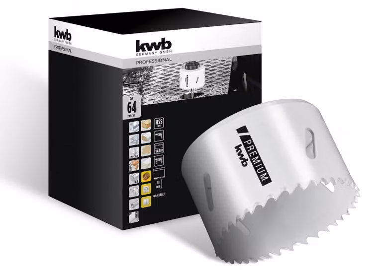 kwb 598064 Sega a tazza 64 mm 1 pz