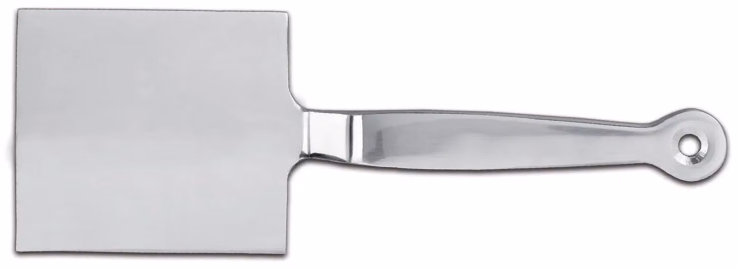 Batticarne a paletta inox forgiato quadro kg 1,100 di Sanelli Ambrogio