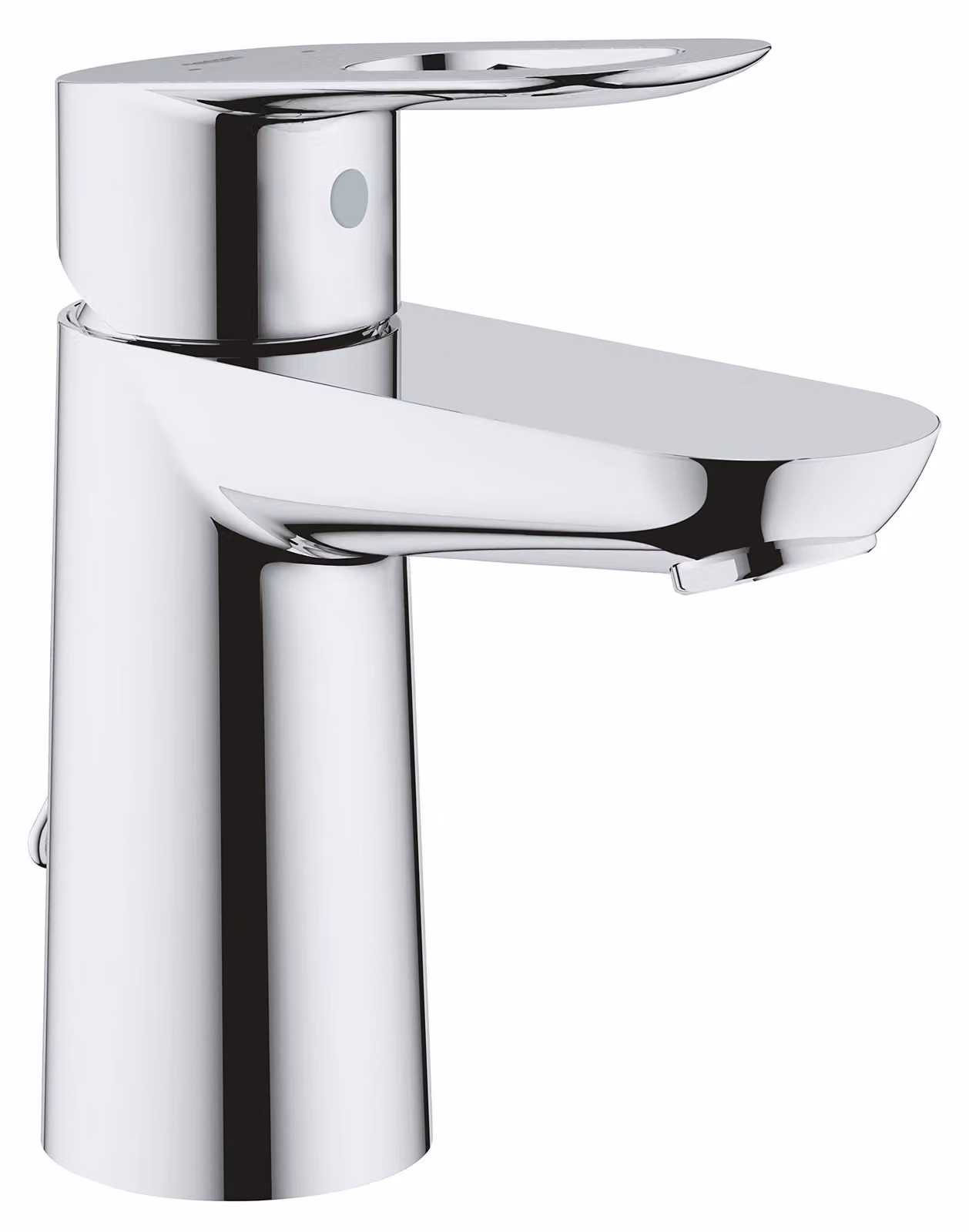 Grohe BAULOOP Miscelatore monocomando per lavabo DN 15, catenella a scomparsa taglia S, cromo