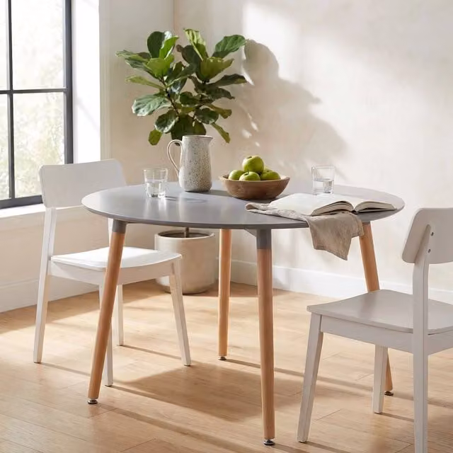 Tavolo Rotondo 120 in Plastica cm 120x120x75 - LYON