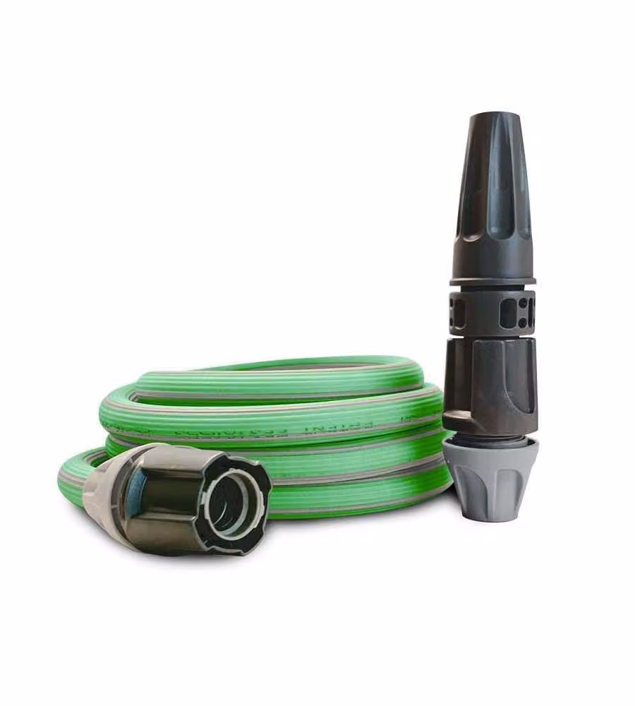 Supherba Kit Tubo Estensibile Verde 20m Diametro 1/2 Raccordi Inclusi