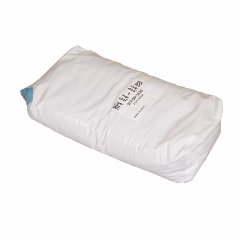 Trend Sabbia di quarzo filtrante per piscine | 25 kg | granulometria 0,4 - 0,8 mm