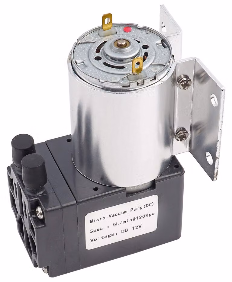Pompa a vuoto da 12V, corrente continua, 5 litri/min, 120 kPa, mini pompa a vuoto elettrica