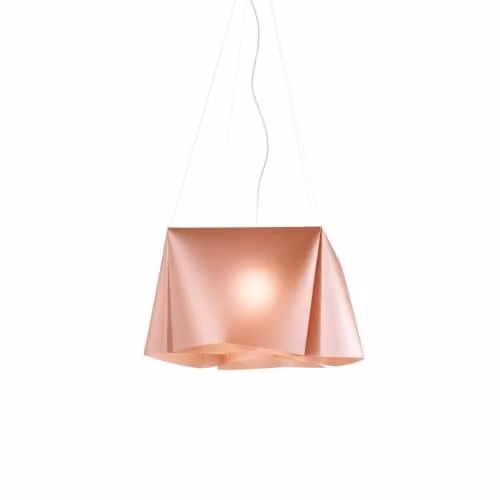 Lampadario Moderno Polilux ® Rame E Metallo Cromo 3 Luci E27