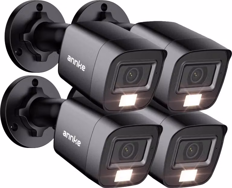 Telecamera di sicurezza, risoluzione HD 1080P, visione notturna a infrarossi, colore nero tipo 1, 1080p