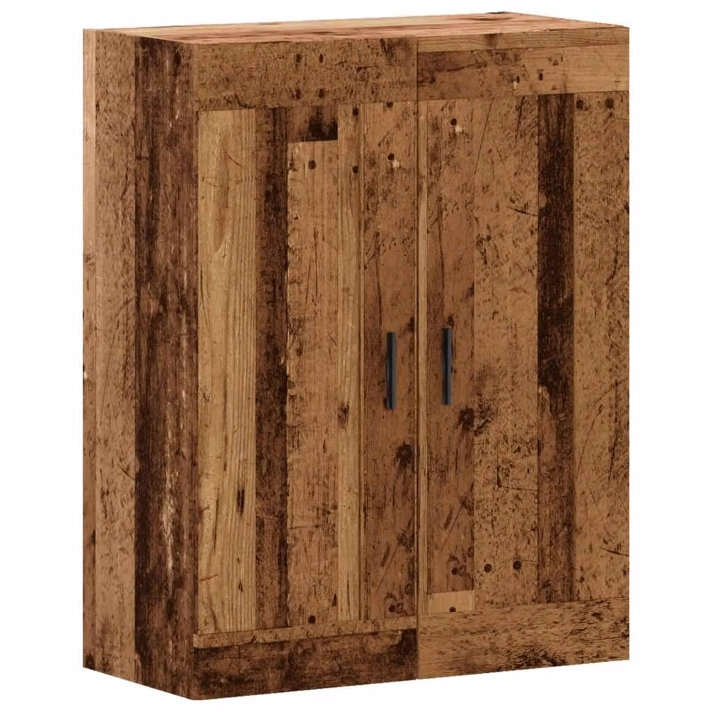 Mobile a Parete Legno Vecchio 69,5x34x90 cm in Truciolato