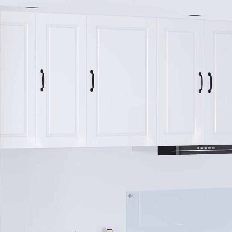 Armadietto a muro moderno vidaXL PORTO Bianco Lucido L: 50 cm, P: 31 cm, H: 80 cm