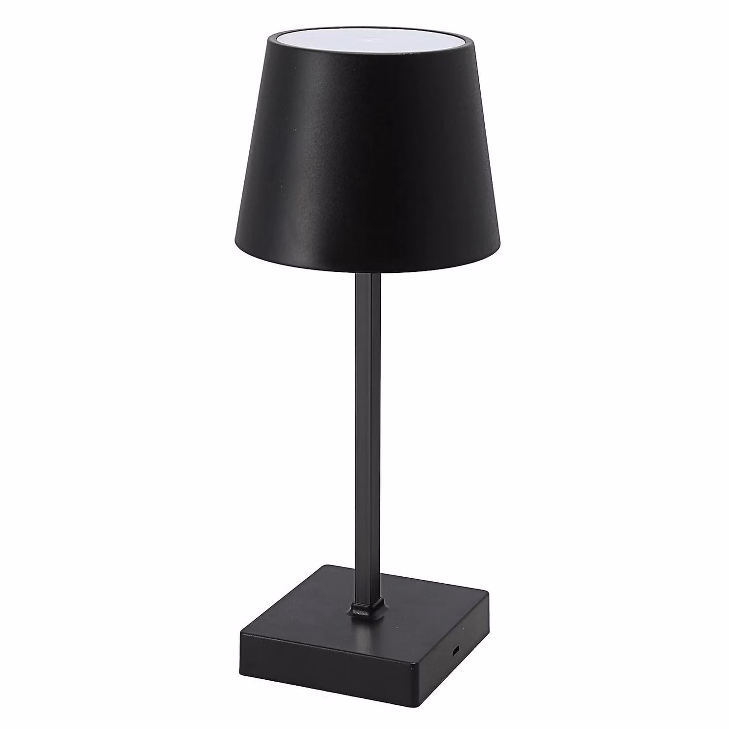 Lampada da tavolo con funzione touch Bianco caldo Lampada da comodino USB Nero Ricaricabile Luminosità regolabile Lampada da tavolo Dimmerabile