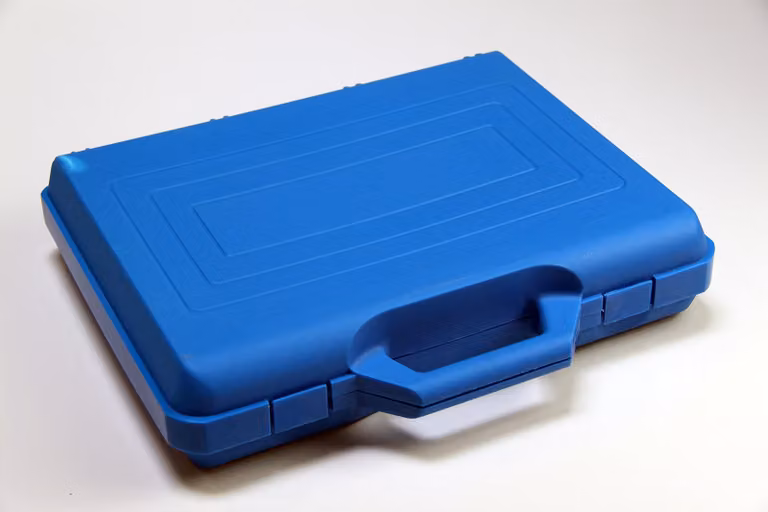 Solidchoice - Contenitore in plastica blu per 15 dadi Soma