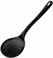 Schiumarola tonda in nylon Cucinart Nero 35 cm