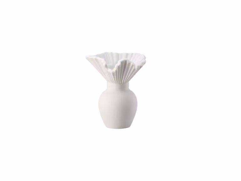 Mini Falda Weiss Matt Vaso