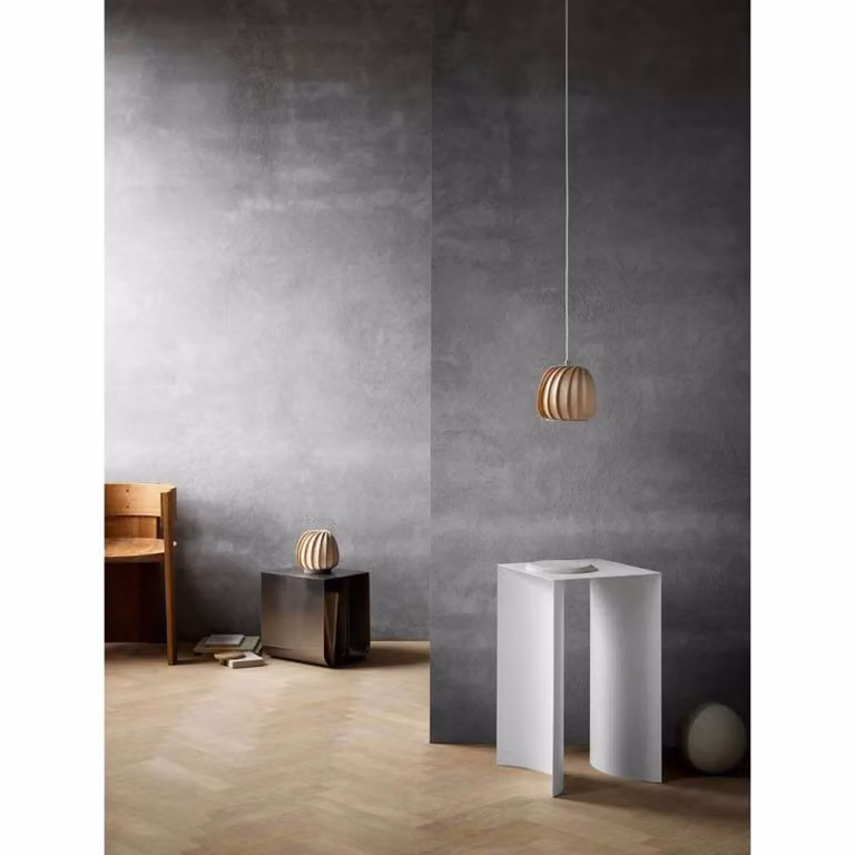 Tom Rossau Lampada a sospensione ST906 Mini, dimmerabile, Legno chiaro, Soggiorno / Sala da pranzo, Legno, Scandinavo, Lampada a sospensione